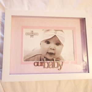 Baby girl picture frame